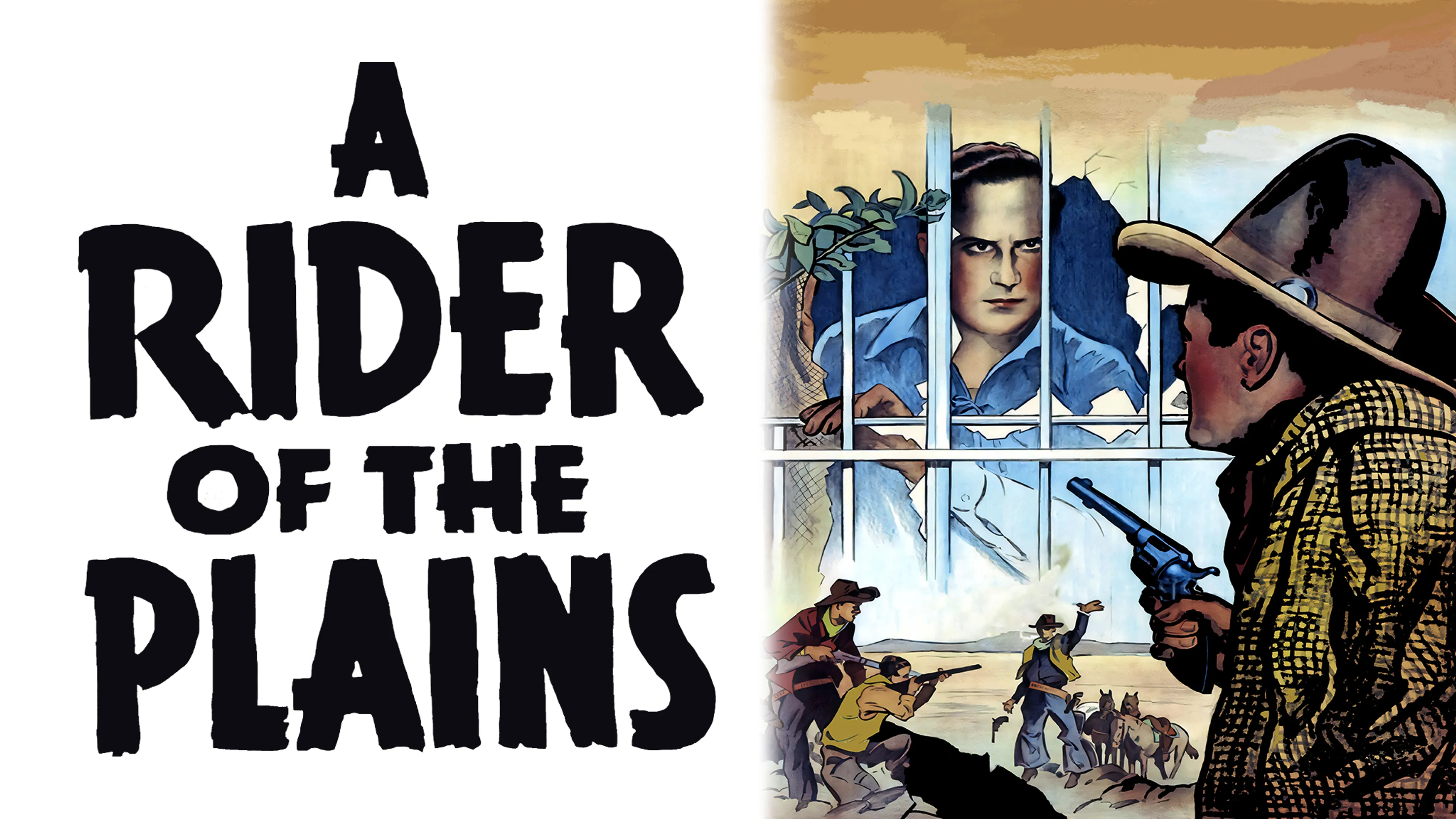 A Rider of the Plains poster